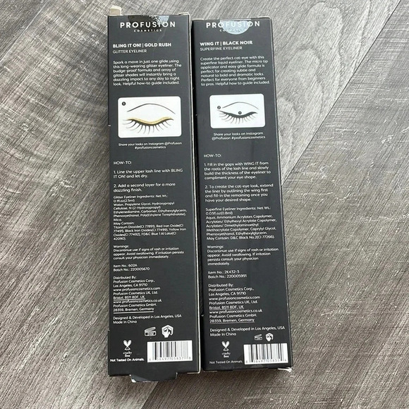 Profusion Wing It, Bling It On Eyeliner, Delightful Dalia & Pretty Poppy Bundle - Picture 4 of 7